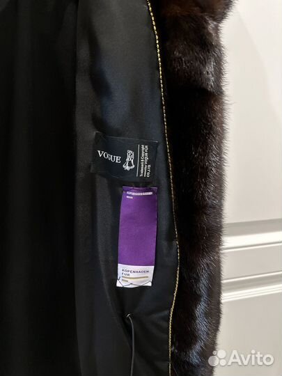 Шуба норковая поперечка 42 44