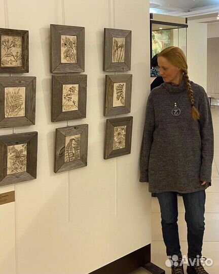 Панно настенное керамика