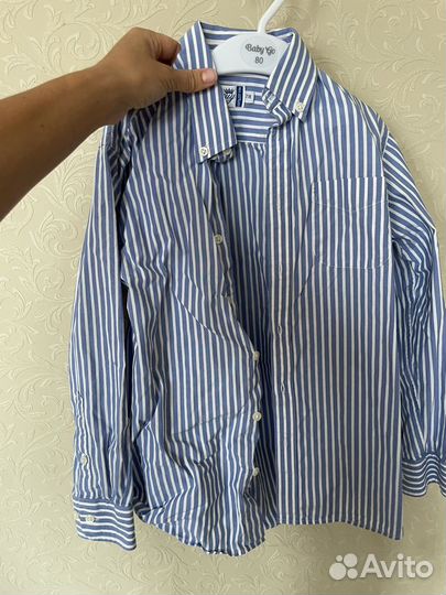 Рубашки школьные для мальчика 128