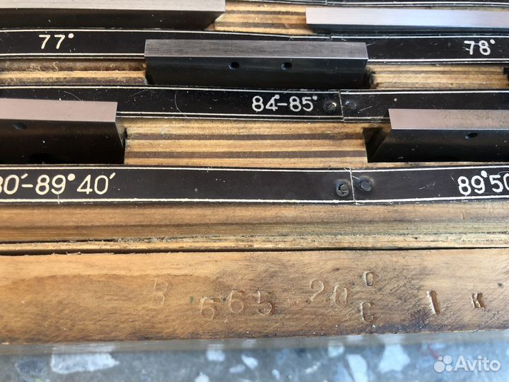 Набор мер угловых 93шт