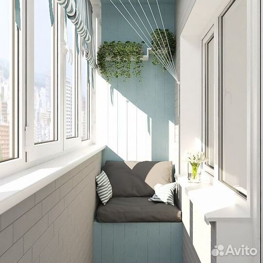 Ремонт балконов и лоджий под ключ