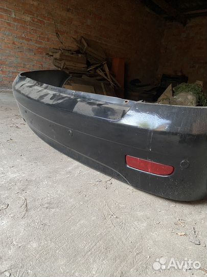 Задний бампер Priora 1 хэтчбек