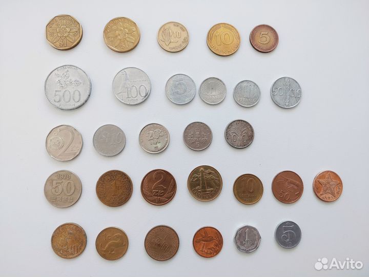 Коллекция зарубежных монет
