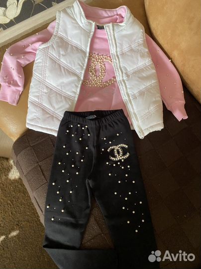Комплект одежды для девочки 110-116