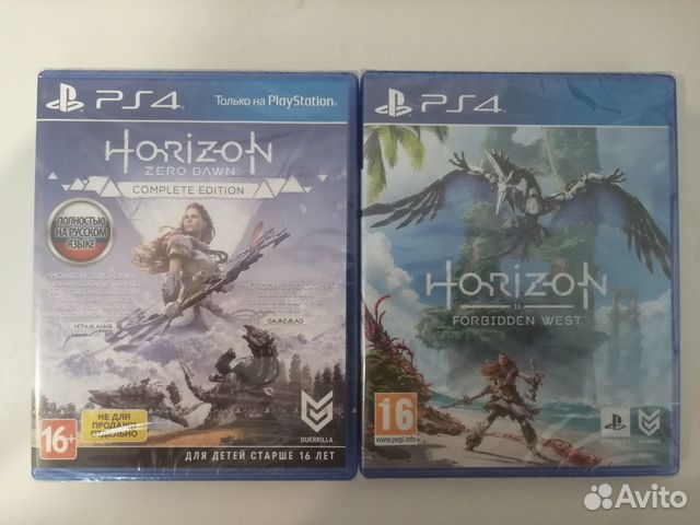 Новые Horizon zero dawn + Forbidden west ps4 купить в Пензе ...