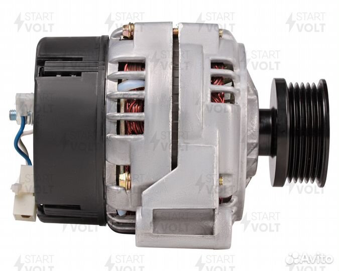 Генератор Камаз с дв. Евро 2 (6 ручьев) 80A