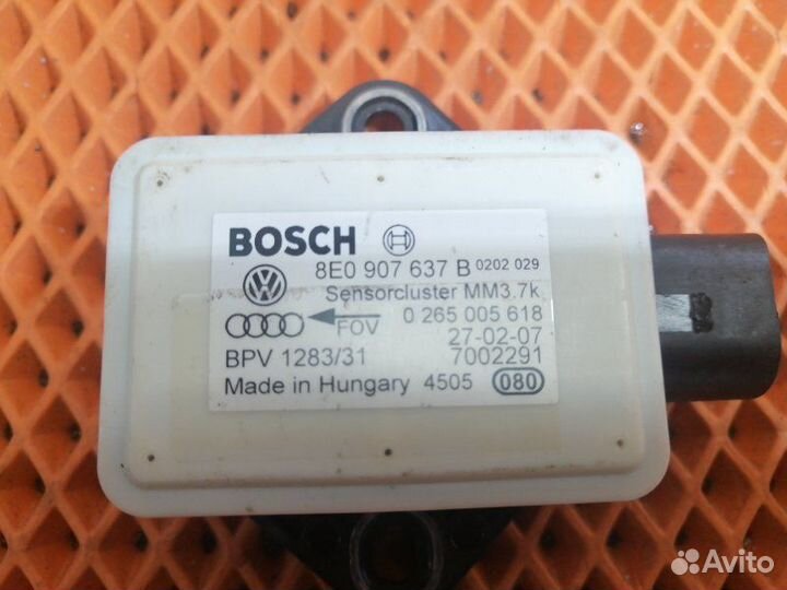 Датчик ускорения Audi A6 C6 4F AUK 2007