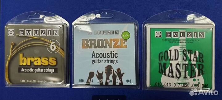 Струны для гитары, укулеле, домры, балалайки и пр