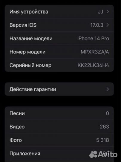 iPhone 14 Pro, 128 ГБ