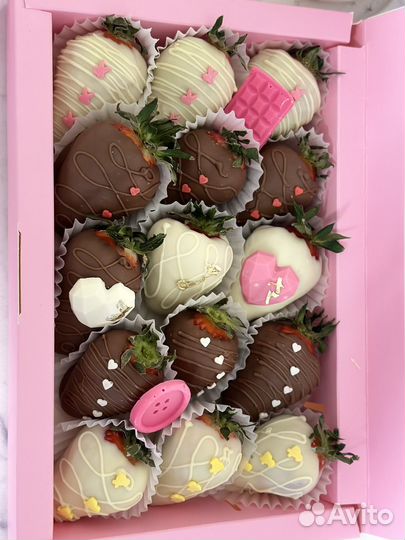 Клубника в бельгийском шоколаде