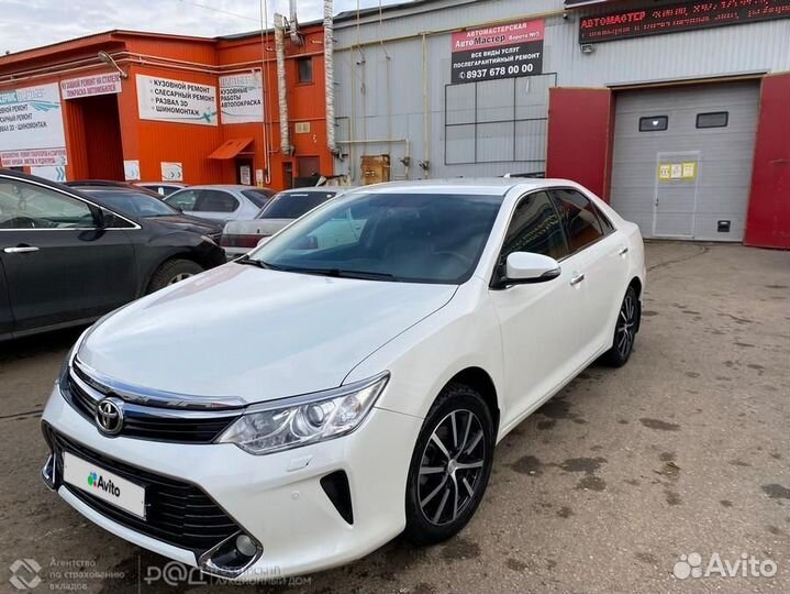 Toyota Camry 2.5 AT, 2016, 192 000 км