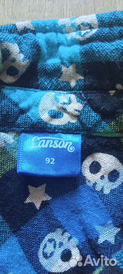 Рубашка на мальчика 92