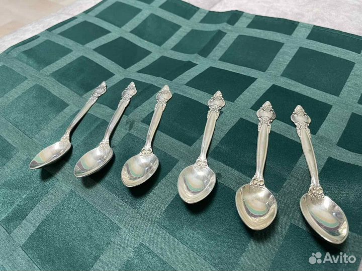 Мельхиоровые ложки СССР кофейные