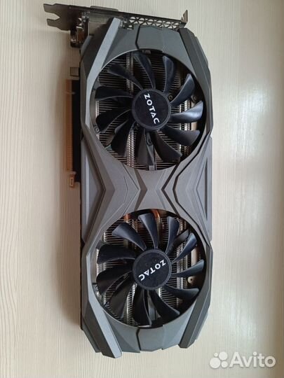 Видеокарта Zotac GeForce GTX 1070Ti 8gb