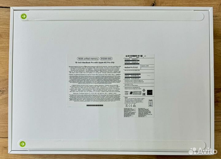 MacBook Pro 16 M2 Pro 16/512gb (Ростест)
