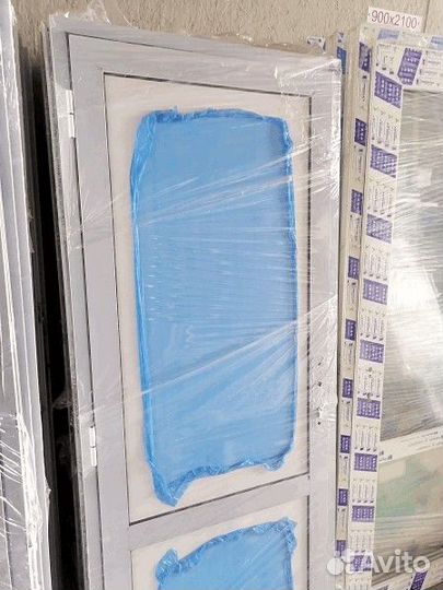 Готовые двери 801х1999 мм алюминиевые