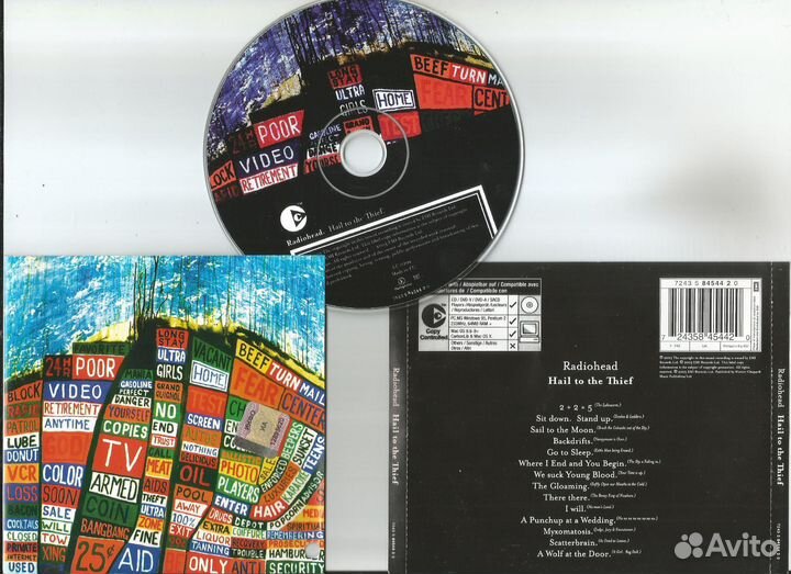 Cd radiohead hail to the thief
