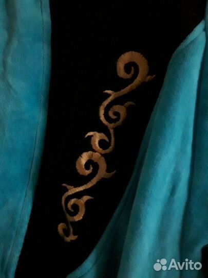 Велюровый халат новый