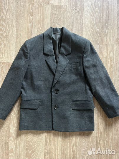Пиджак серый
