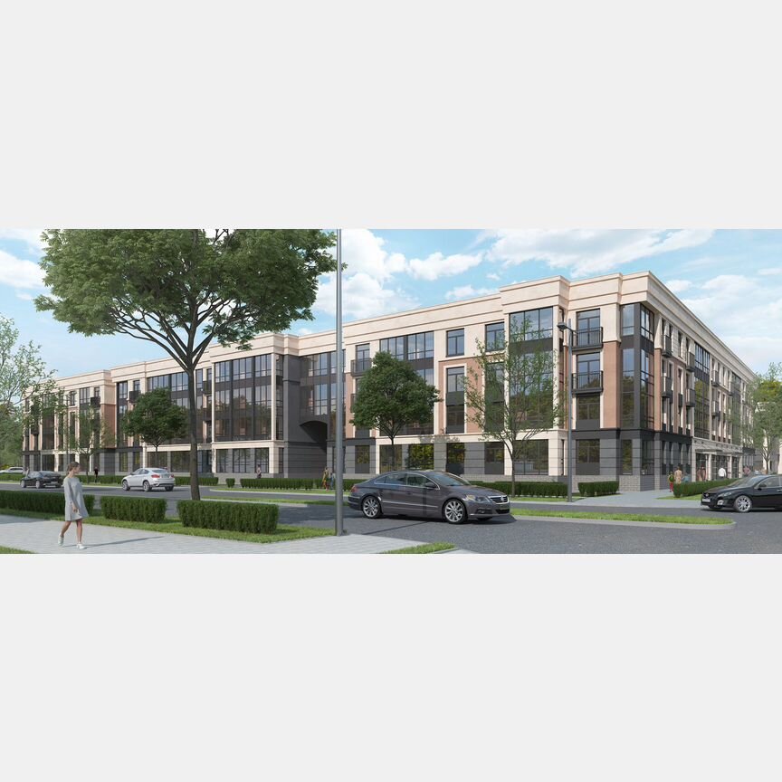 Квартира-студия, 28,6 м², 2/4 эт.