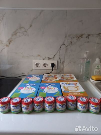 Детское питание смесь агуша