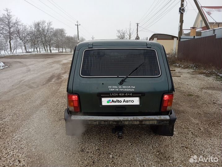 LADA 4x4 (Нива) 1.7 МТ, 2011, 89 000 км