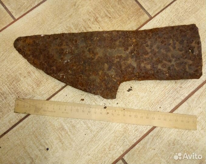 Сошник,плуг старинный кованый 19-20 век