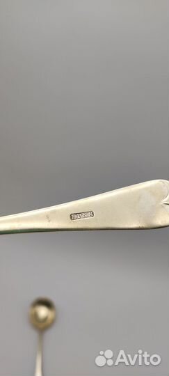 Набор суповых ложек серебрение нач. XX в.Н1311 Раз