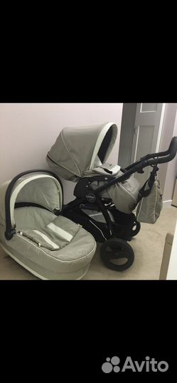Коляска Peg-Perego book plus 2 в 1 и сумка