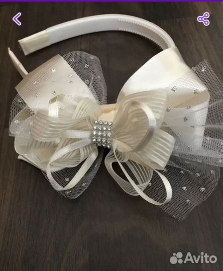 Ободок для девочки