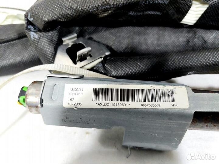 Подушка безопасности правая (шторка) Qashqai (J10)