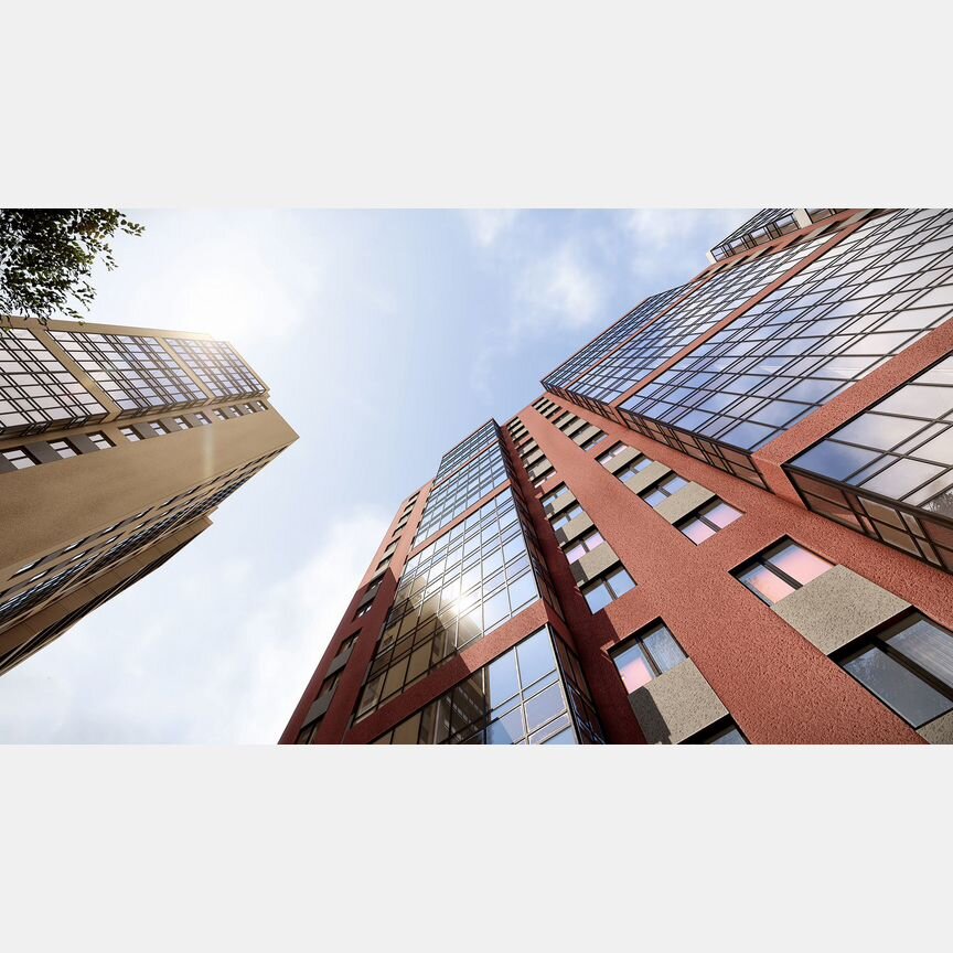 1-к. квартира, 35,3 м², 1/21 эт.