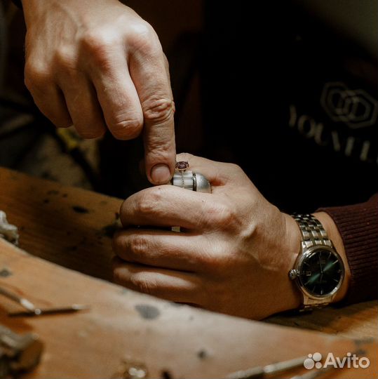 Серьги пусеты Анна с бриллиантом по0,3 ct