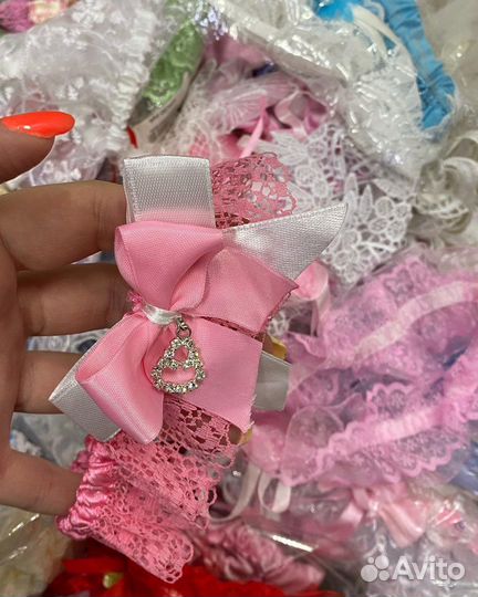 Подвязка на ногу