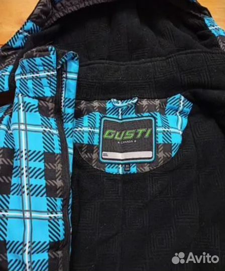 Куртка зимняя для мальчика Gusti 122+