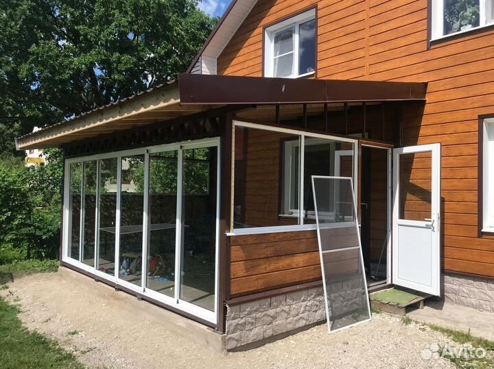 Остекление терассы под заказ