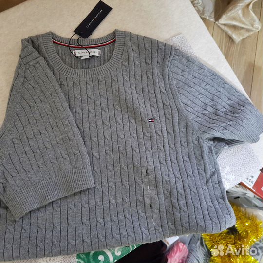 Tommy Hilfiger пуловер женский L,оригинал