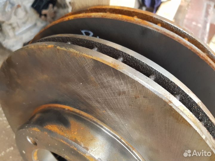 Диски тормозные передние Toyota land cruiser 100