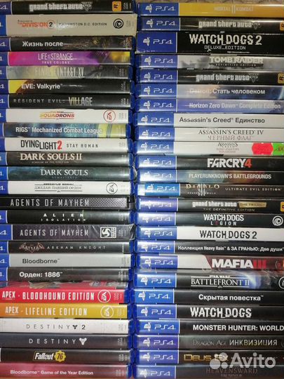 Sony PS4 1 тб + топ. 65 игр