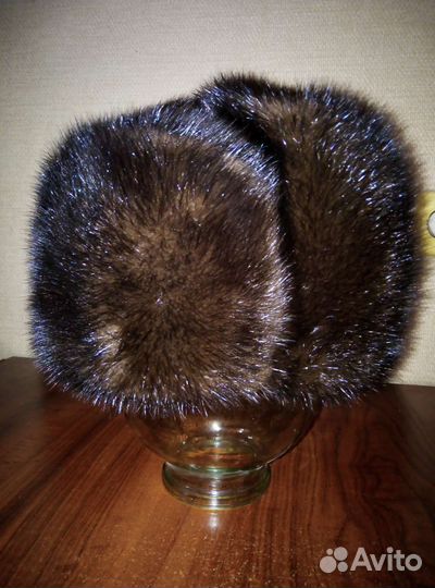 Норковая шапка мужская