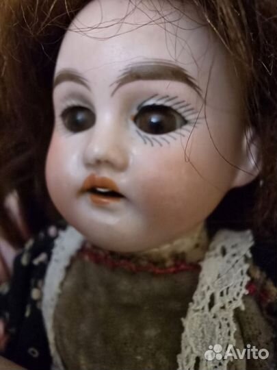 Кукла фарфоровая антикварная. Германия