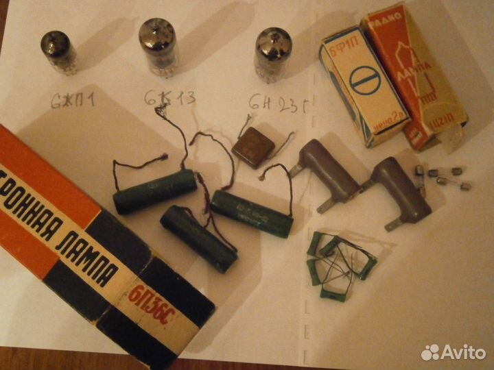 Радио лампы производство СССР