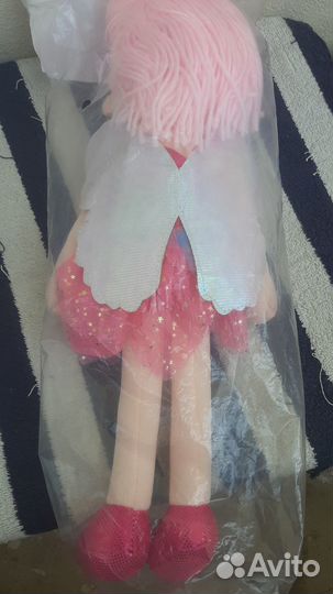 Мягкая кукла Playtown Фея, розовый, 38 см