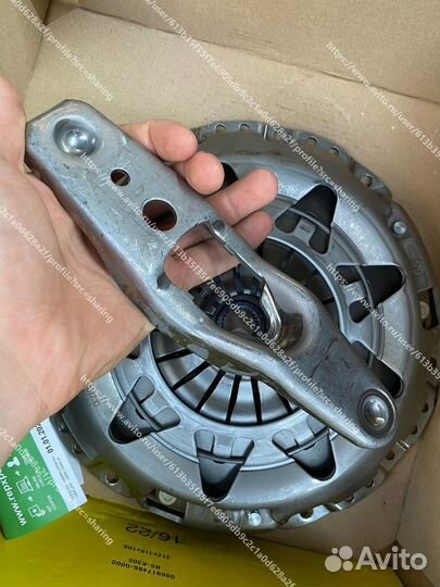 Комплект сцепления фольцваген поло