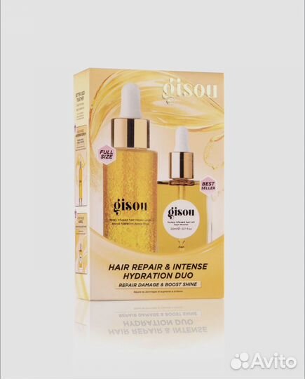 Gisou набор для волос Hair Repair & Hydration Duo