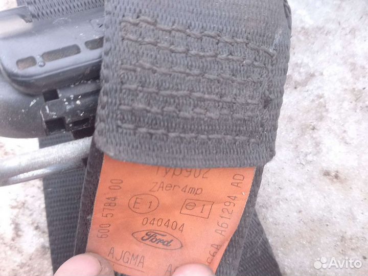 Комплект ремней безопасности форд фьюжин