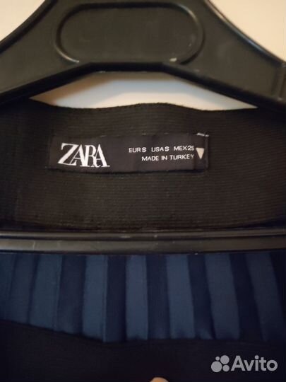 Юбка zara атлас