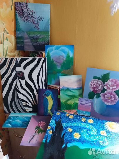 Продаю картины на холсте маслом