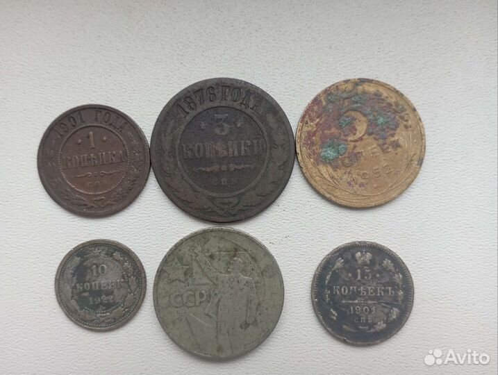 Продам много старинных монет
