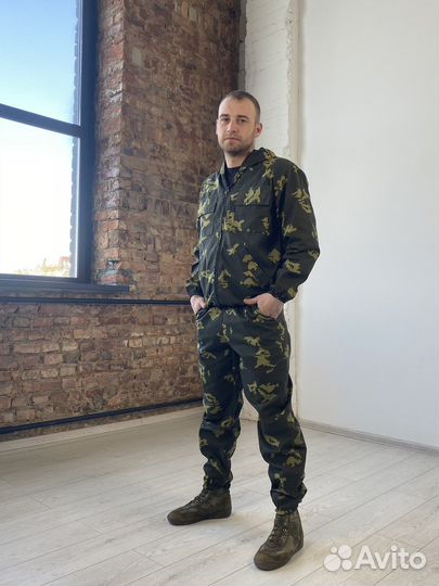 Камуфляжный костюм Маскхалат для дачи и рыбалки